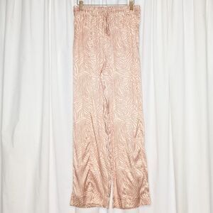 Tucker NYC Camilla Pant Exru Tiger in Silk Stretch Charmeuse Animal Print